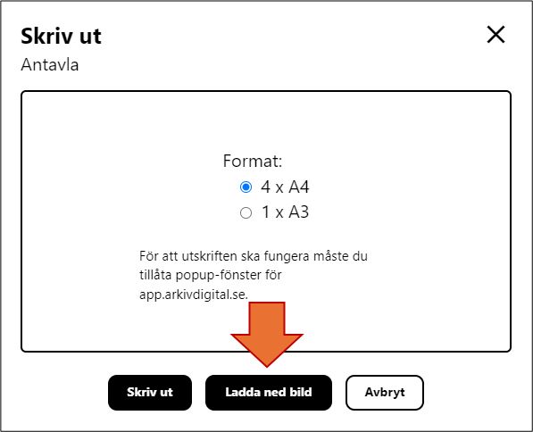 Ruta vid utskrift av antavla.JPG